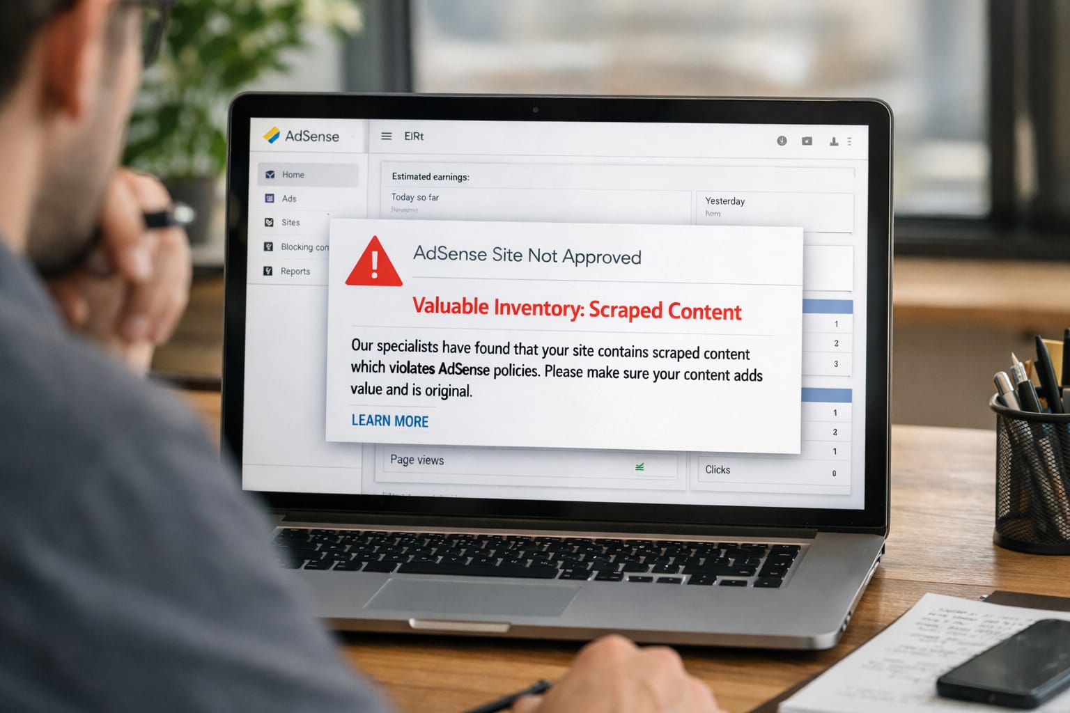 Why Does the “Scraped Content” Error Happen