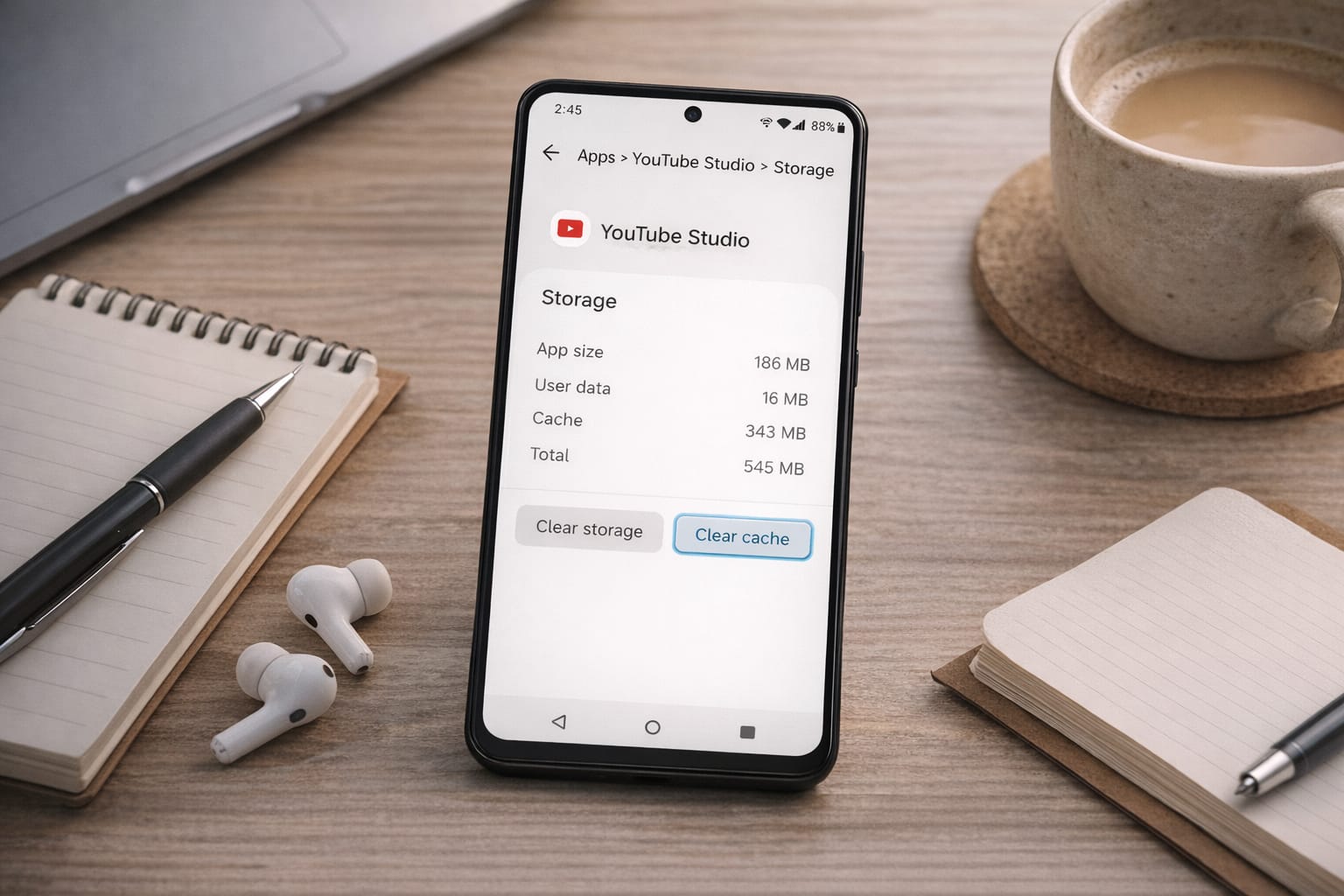 Open YouTube Studio in Incognito Mode (PC Browser)