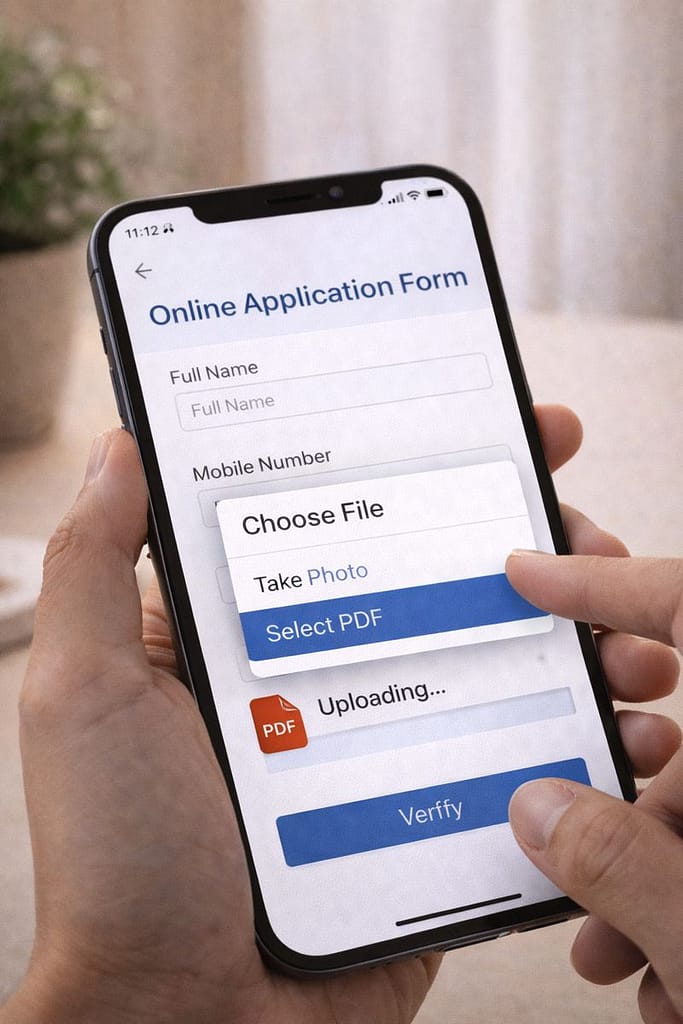 upload document pdf online forms